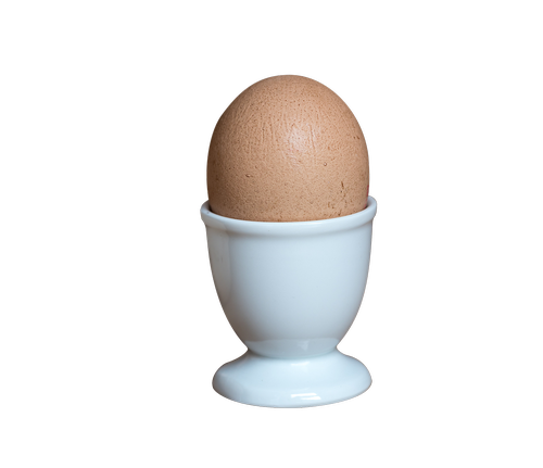 egg in an egg cup  breakfast  easter