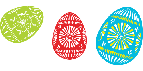 eggs coloured easter
