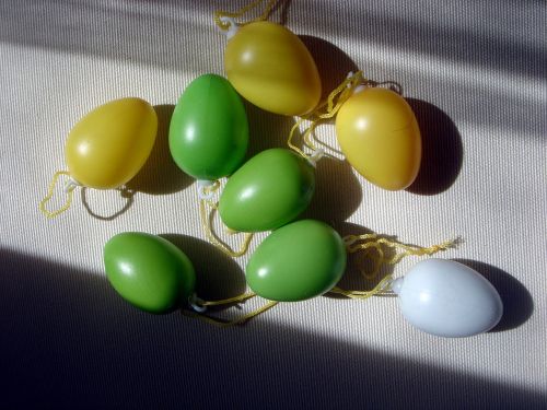 eggs decoration green