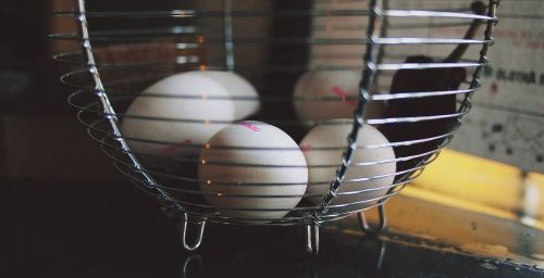 eggs basket food