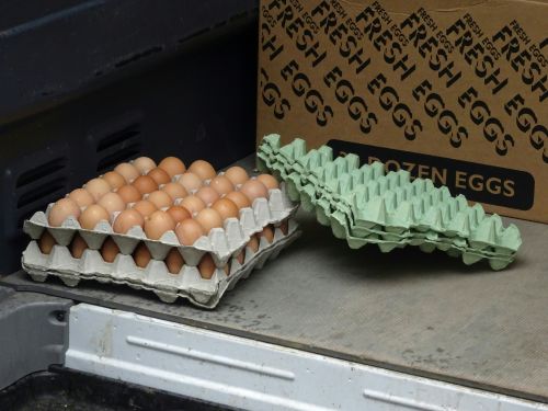 Eggs Delivered By Van
