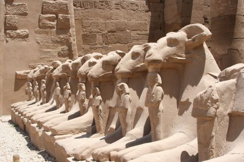 egypt luxor karnak temple