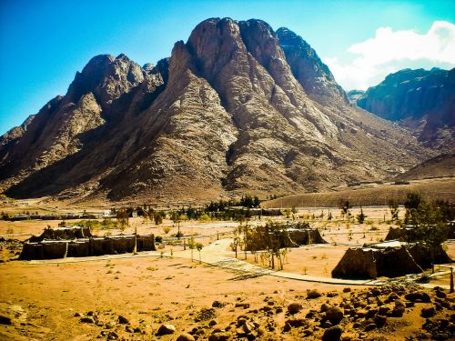 egypt mountains rock