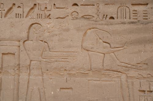 egypt temple hieroglyphics