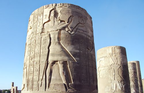 egypt  karnak  column