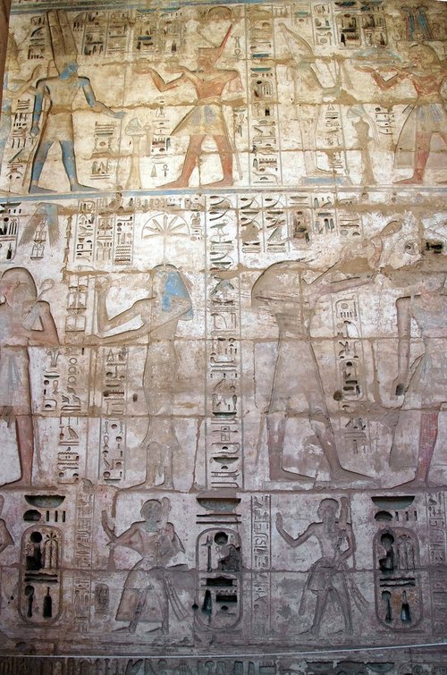 egypt  thebes  medinet-habu