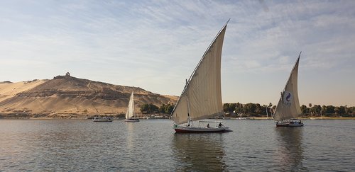 egypt  nile river  ship