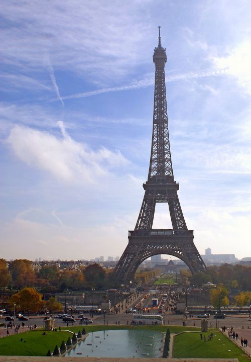eiffel tower tower the design of the