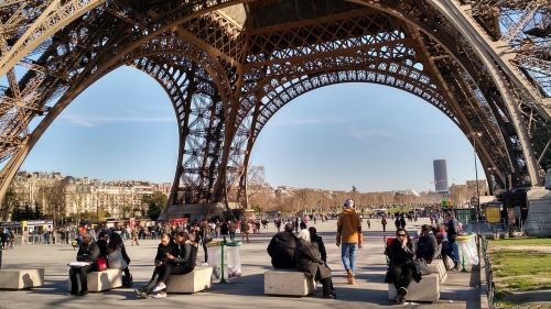 eiffel tower france landscape