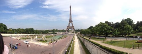 eiffel tower paris view