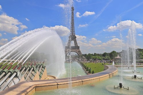 eiffel tower  paris  architecture