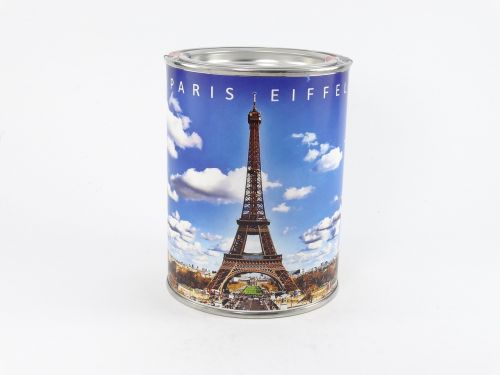 eiffel tower france canned