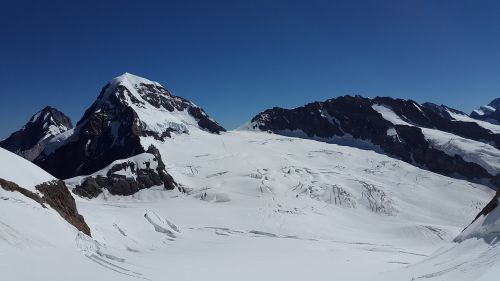 eiger monk great aletsch glacier