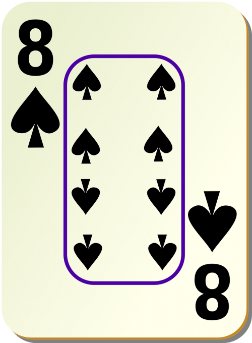 eight 8 spades