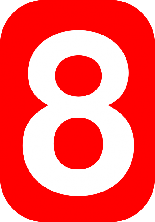 eight 8 number