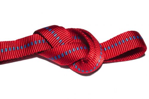 eighth node knot red