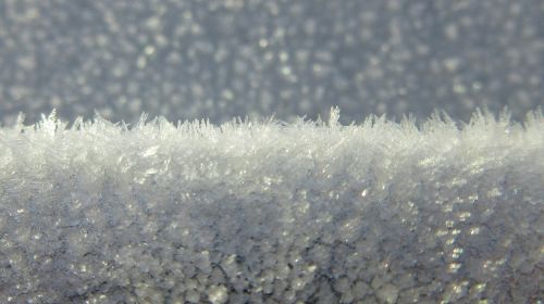eiskristalle ice hoarfrost