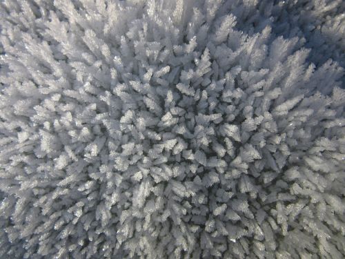 eiskristalle ice hoarfrost