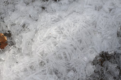 eiskristalle  crystals  ice