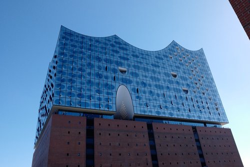 elbe philharmonic hall  hamburg  building