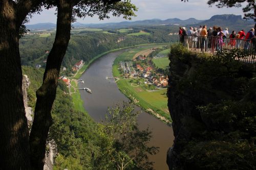 elbe sandstone mountains nature sand stone