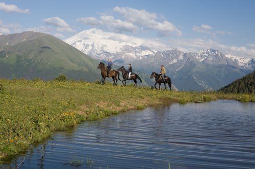 elbrus mountain  cheeky  karachaevo-cherkessia