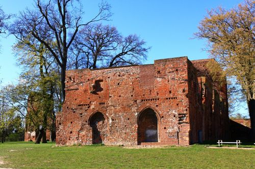 eldena ruin monastery ruins