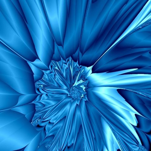 electric blue swirl
