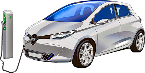 electric car  car  plug