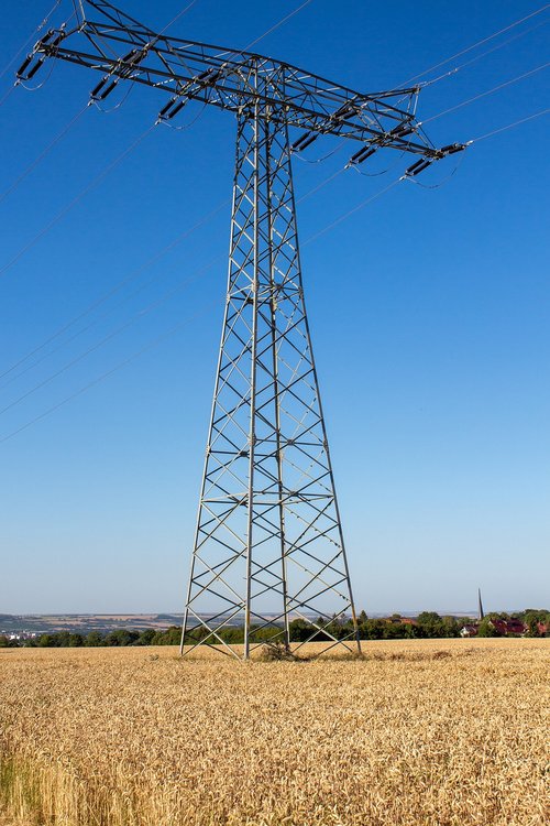 electrical pole  power line  power pole