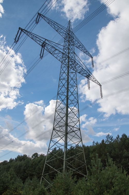 electricity strommast pylon