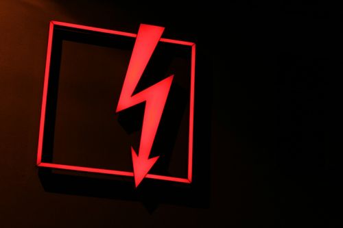 electricity lightning bolt