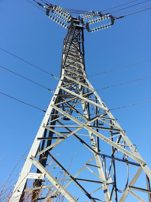 electricity tower high