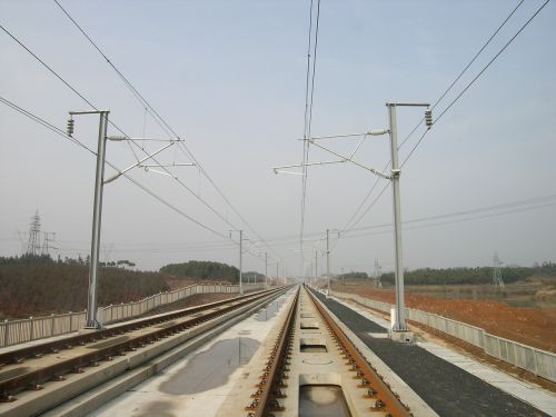 electrified railway contact network railway