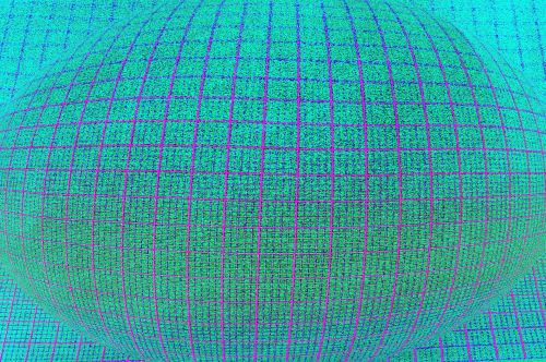 Electrocardiograph Paper Sphere