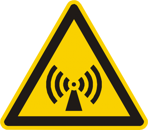 electromagnetic field warning attention