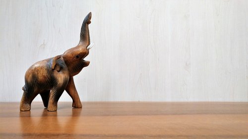 elephant  wood  indian