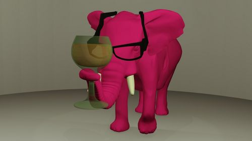 elephant modeling 3d