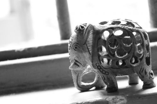 elephant statue decoration