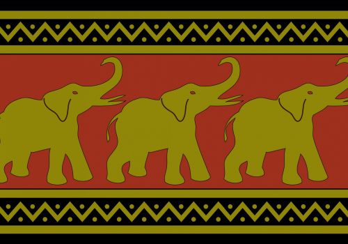 Elephant Wallpaper Pattern