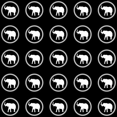 Elephant Wallpaper Pattern