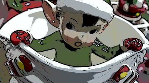 Elf In A Cup