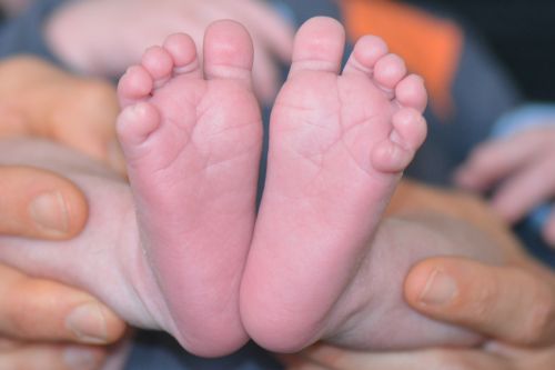 elf toes baby feet toes