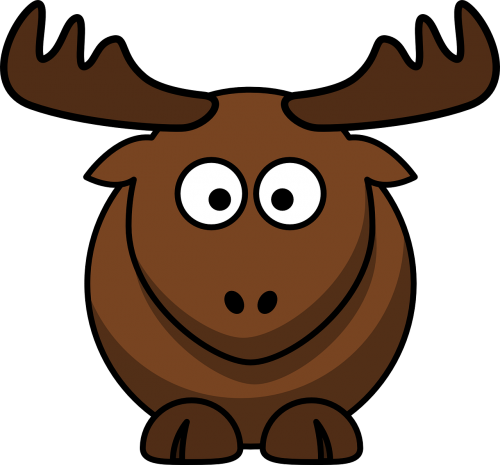 elk animal brown