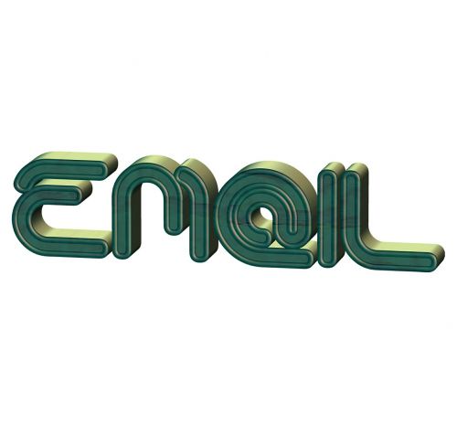 email e mail font