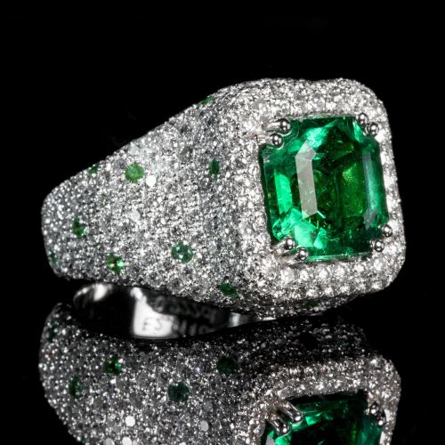 emerald ring color po