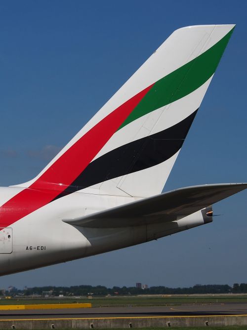 emirates airbus a380 aircraft