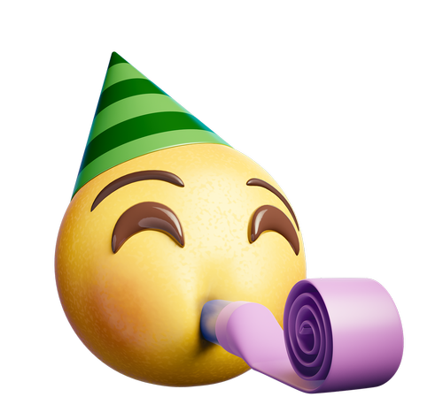 emoji  smiley  party