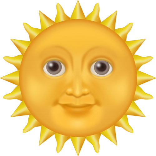 emote happy sun