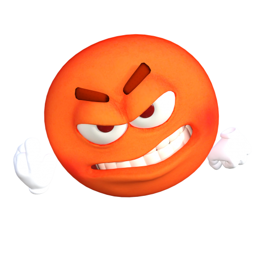 emoticon emoji angry